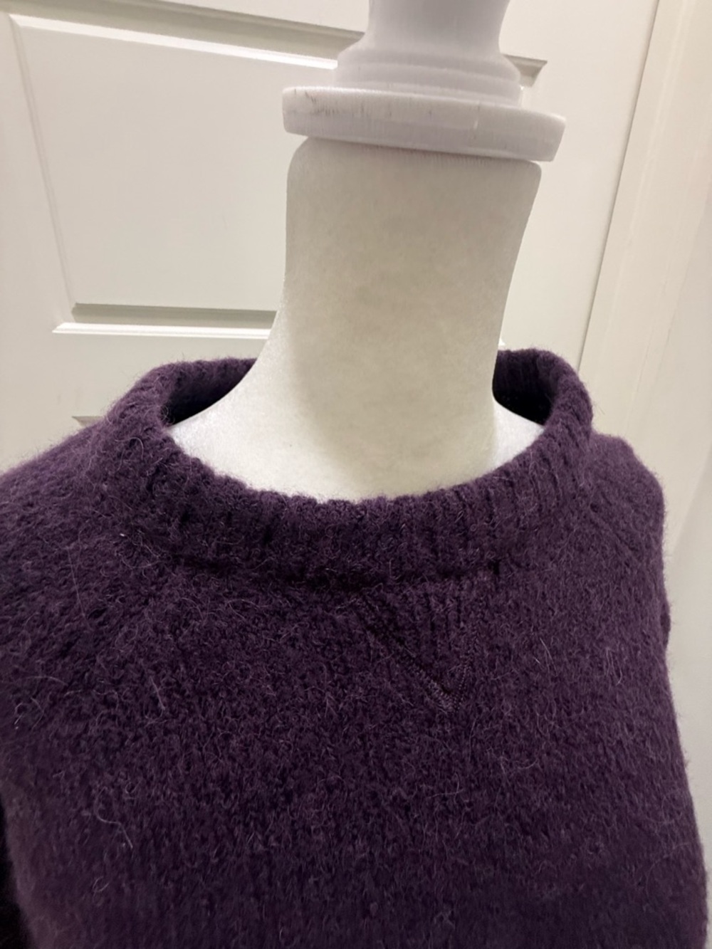 NWT. Toad&Co. toddy Crew Sweater Dress. Blackberry. Size Large. - Picture 5 of 11
